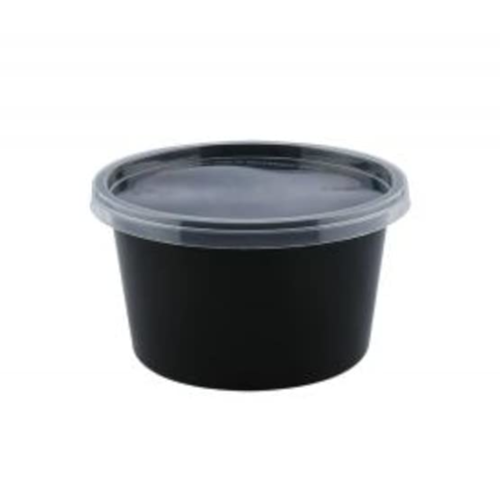 50ml chutney / sauce bowl with lid pack of 100pcs